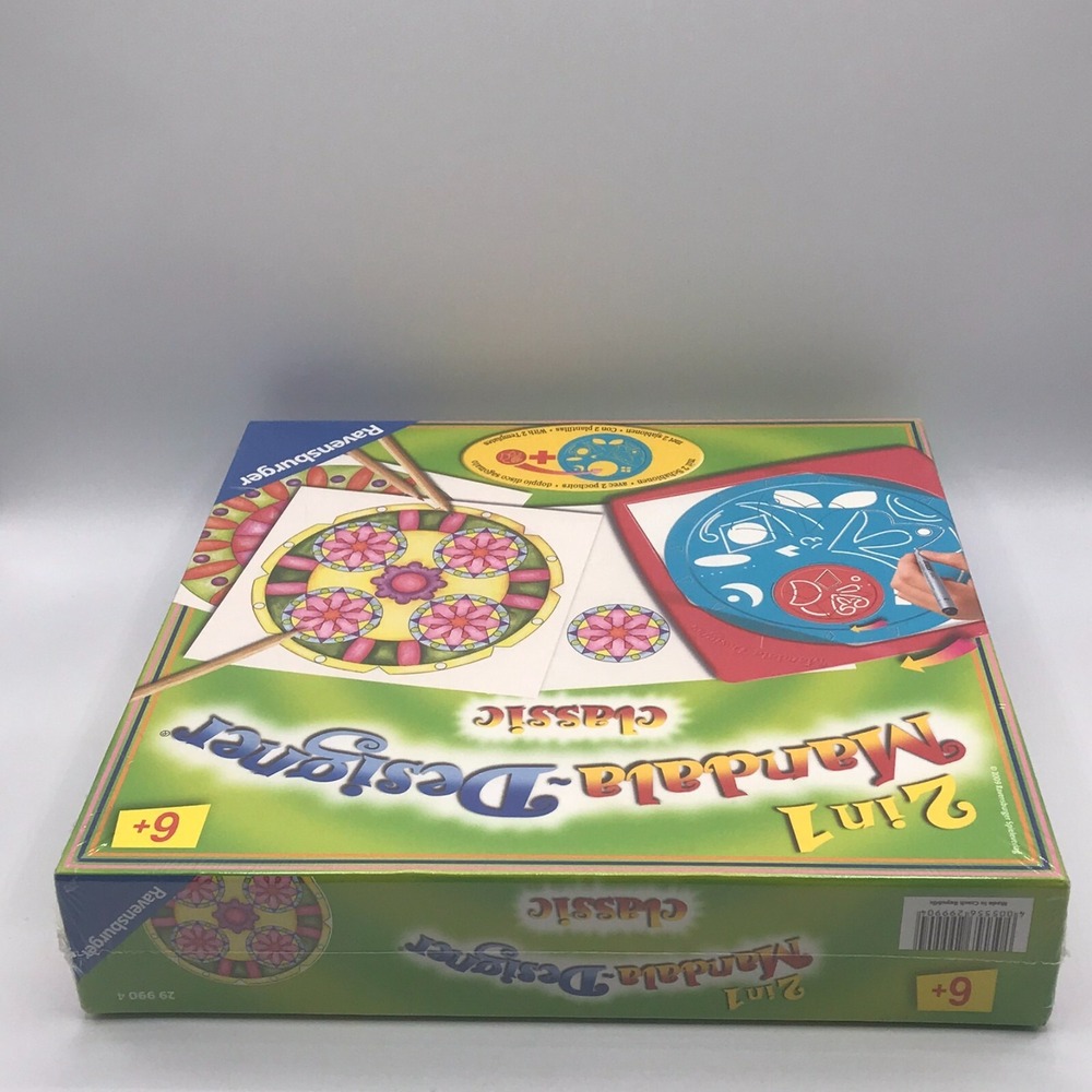 RAVENSBURGER Mandala Designer Classic For Ages 6+ NEW SEALED - Picture 3 of 6